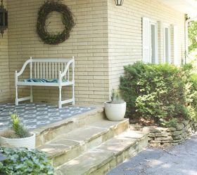 Easy DIY Initial Outdoor Rug & Front Porch Freshen-Up – Less Than