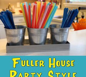fuller house party style, crafts, how to