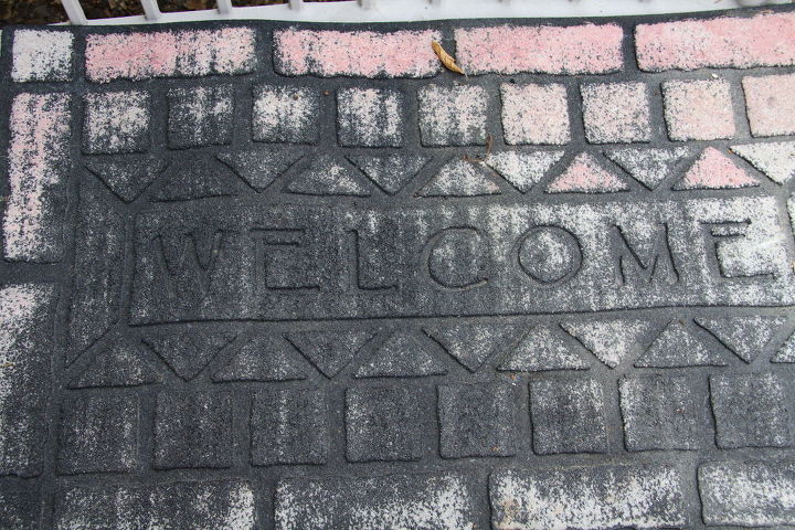 how to repaint our welcome mat