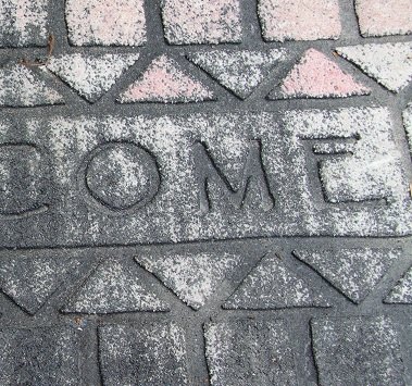 how to repaint our welcome mat