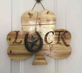 luck sign st patrick s day, crafts, seasonal holiday decor