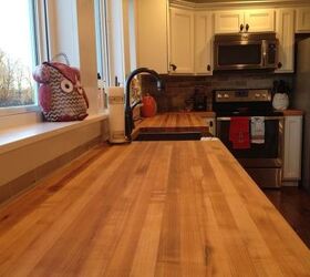 woodn t you like to know my take on butcherblock countertops, countertops, kitchen design
