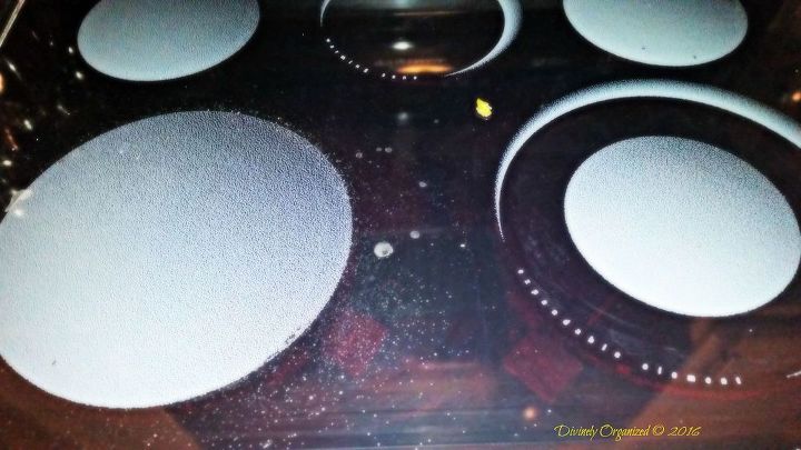 weekly organization tip 5 how to clean a glass cooktop, cleaning tips, how to