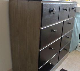 drab dresser rehab, painted furniture