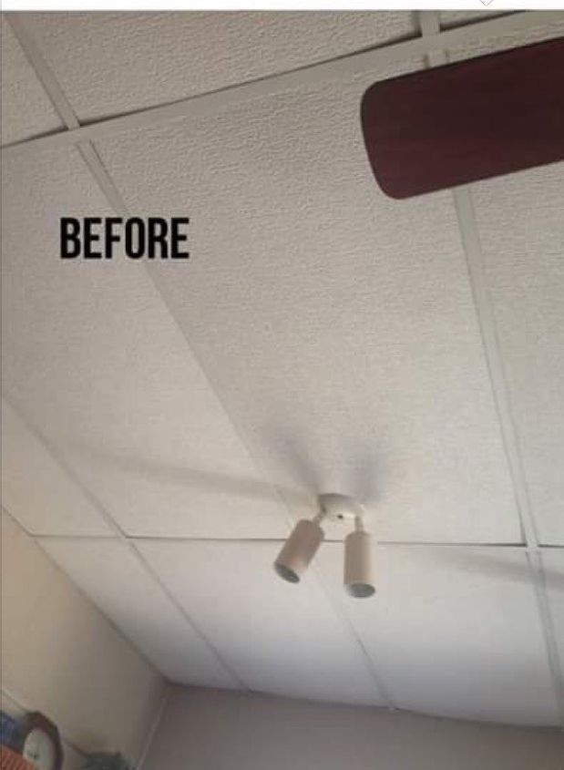 update your drop ceiling
