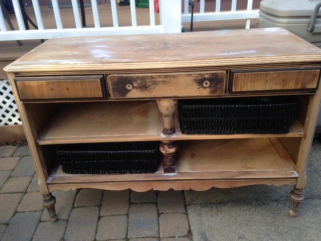 Beat Up Dresser To Buffet Tv Stand Island Hometalk