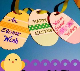 easter gift tags, crafts, easter decorations, seasonal holiday decor