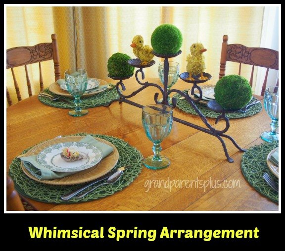 whimsical spring arrangements, easter decorations, seasonal holiday decor