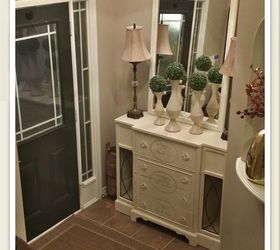 Revamping An Old Goodwill Hutch With Homemade Chalk Paint
