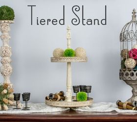 tiered stand, crafts, diy, how to, repurposing upcycling, woodworking projects
