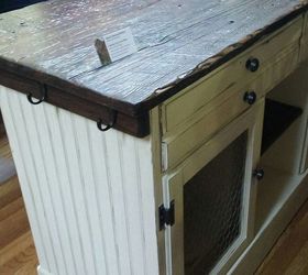 This Buffet Will Be Turned Into  A GORGEOUS  Barnwood Top Kitchen Isla