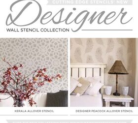 New Designer Wall Stencil Collection