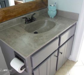 How To Update A Bathroom Vanity On A Budget * Hip & Humble Style