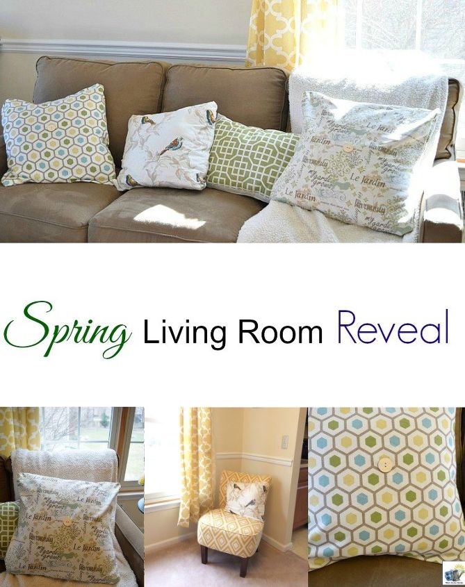 diymyspring spring sala de estar revelada