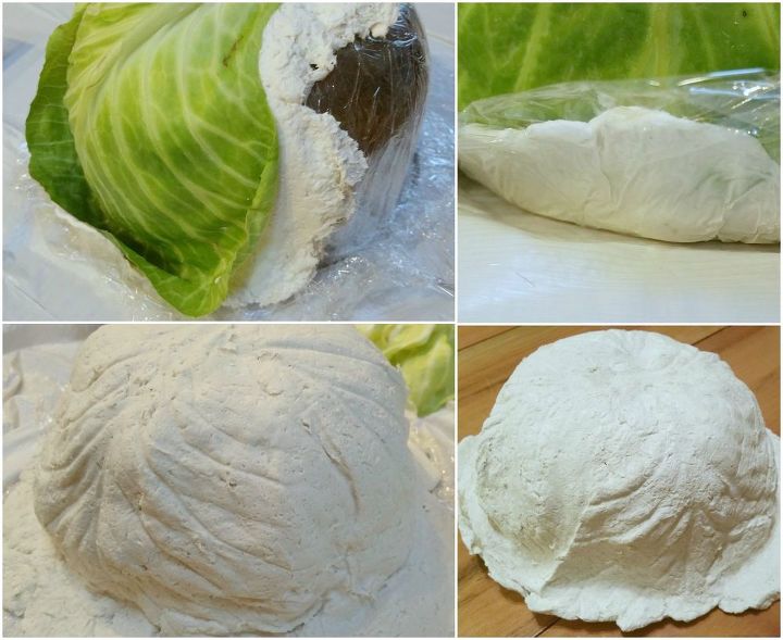 cabbage centerpiece, container gardening, crafts, flowers, how to