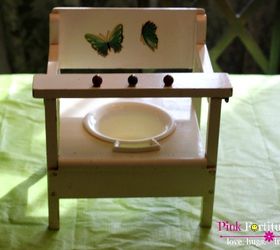 vintage toddler potty blooms into a flower potty, container gardening, flowers, gardening, repurposing upcycling