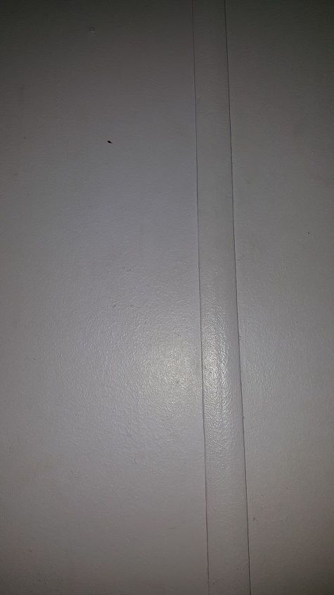 need help figuring out how to cover ugly lines in a wall