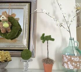 spring decorating ideas using silk flowers, home decor, seasonal holiday decor