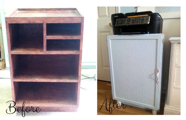 an old phlebotomy cabinet gets a makeover, kitchen cabinets, painted furniture, shabby chic