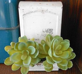 going green with thirifted and vintage planters, container gardening, gardening, home decor, repurposing upcycling, succulents