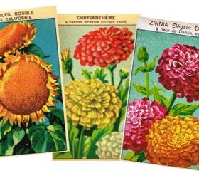 flower seed packets home sign, crafts, repurposing upcycling, seasonal holiday decor