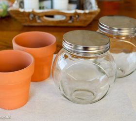 DIY Hanging Mason Jar Storage - Average But Inspired