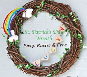st patrick s day wreath, crafts, seasonal holiday decor, wreaths