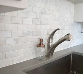 s 15 reasons to drop everything and buy inexpensive tile, tiling, Cut them up for a super luxe backsplash