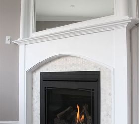 s 15 reasons to drop everything and buy inexpensive tile, tiling, Brighten a dark fireplace