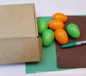 carrot garden easter basket, crafts, easter decorations, how to, seasonal holiday decor