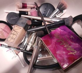 makeup mess problem solved, organizing, storage ideas, my makeup poured into my bathroom sink