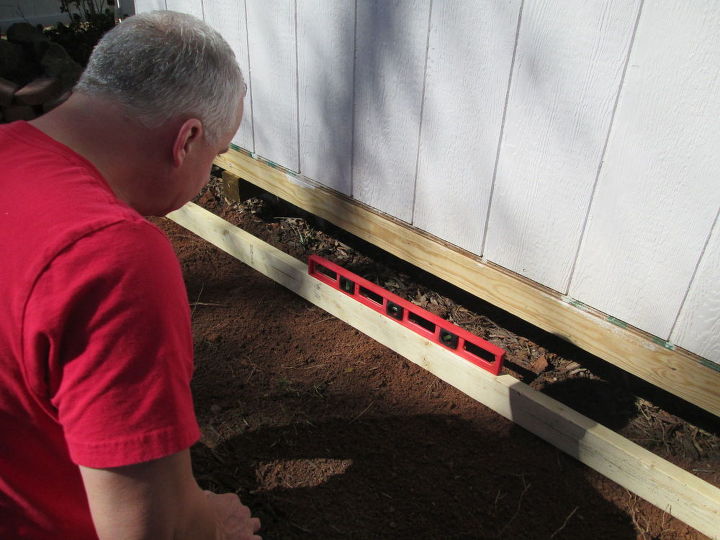 how to make a paving stone planter box, concrete masonry, container gardening, flowers, gardening, raised garden beds