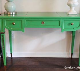 Painting Vintage Furniture Green
