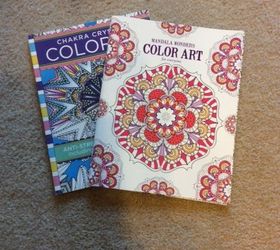 adult coloring book turned beautiful plate, crafts, decoupage, Step 1 Pick out a design