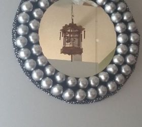 easter egg mirror, craft rooms, crafts, easter decorations, seasonal holiday decor, wall decor