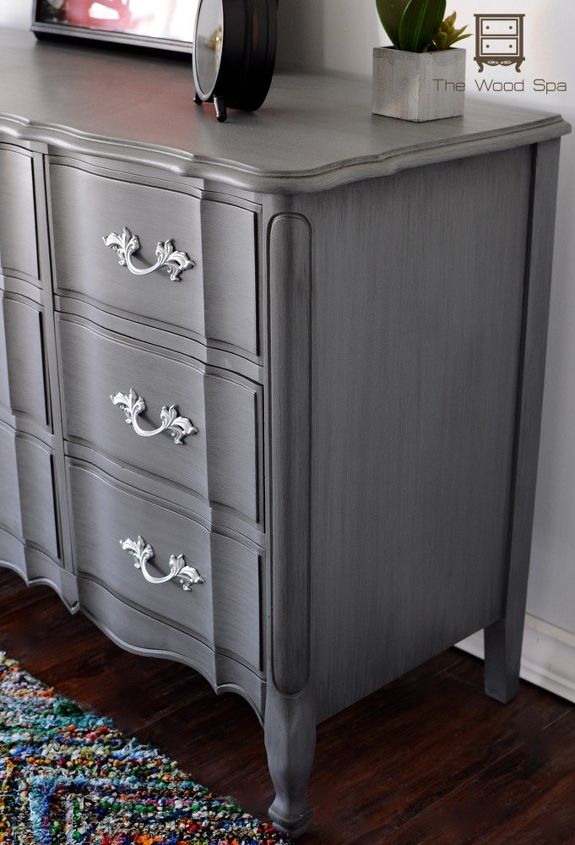 french provincial makeover, chalk paint, how to, painted furniture
