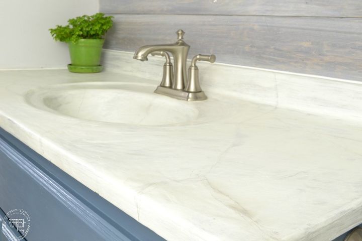 13 Ways To Transform Your Countertops Without Replacing Them Hometalk - How To Update Bathroom Countertop