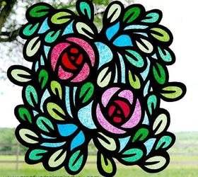 11 gorgeous suncatchers to brighten your windows, Craft a stained glass look with tissue paper