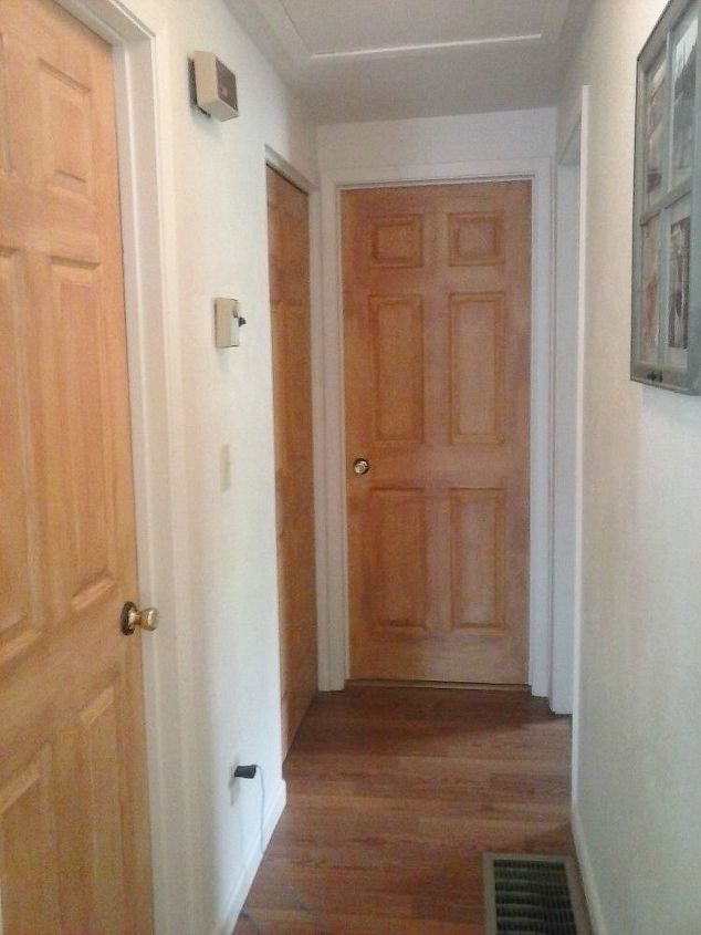 12 clever tricks to turn builder grade doors into custom made beauties, Paint them to look like real wood