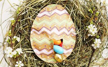 Huevos de Pascua rellenos de papel