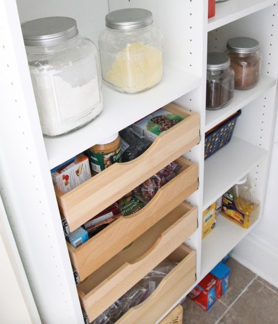 how to turn a laundry closet into a pantry, closet, how to, laundry rooms, organizing, storage ideas