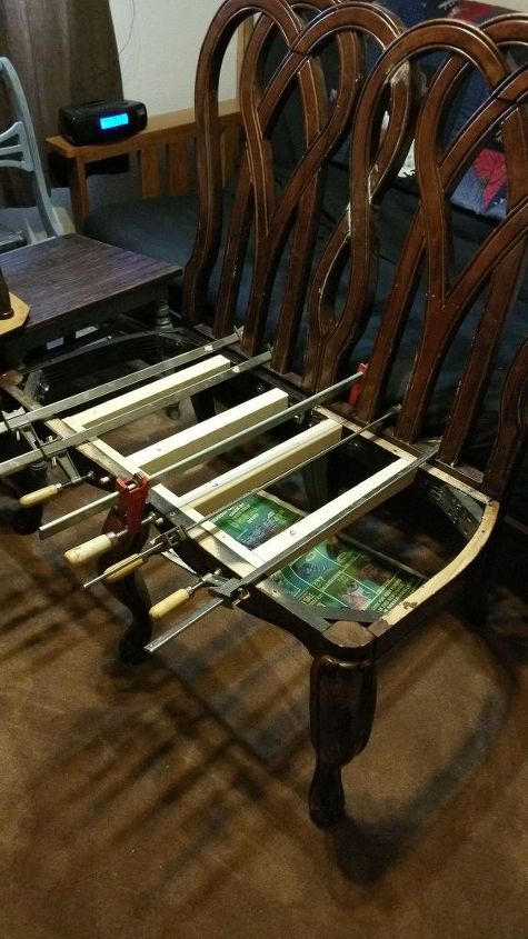 upcycled chair benches, diy, painted furniture, repurposing upcycling, woodworking projects