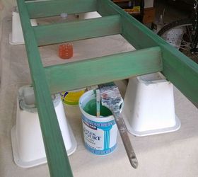 giving an old bunk bed ladder new life