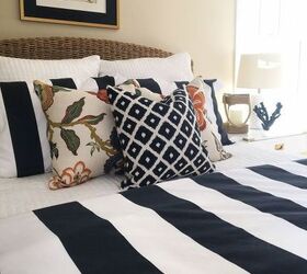 nautical bedroom makeover, bedroom ideas, diy, home decor, home improvement