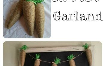 DIY Easter Carrot Garland