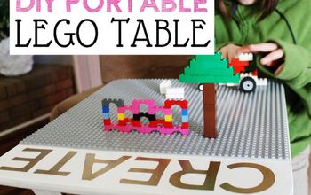 Mesa de Lego portátil de bricolaje