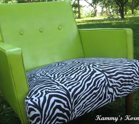 spray painted vinyl chair, diy, painted furniture, reupholster