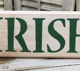 saint patrick s day signs on drawer fronts, crafts, seasonal holiday decor