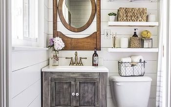 Small Master Bathroom Budget Makeover