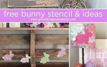 Easter Bunny Stencil & Project Ideas